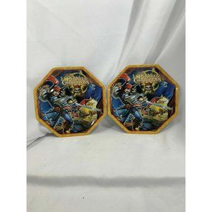 Disney Pirates of the Caribbean Melamine Plate Jack Sparrow Zak Design Octagon